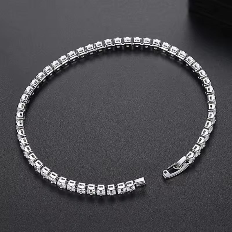 TENNIS BRACELET - STAINLESS STEEL (6-12 dagars leverans)
