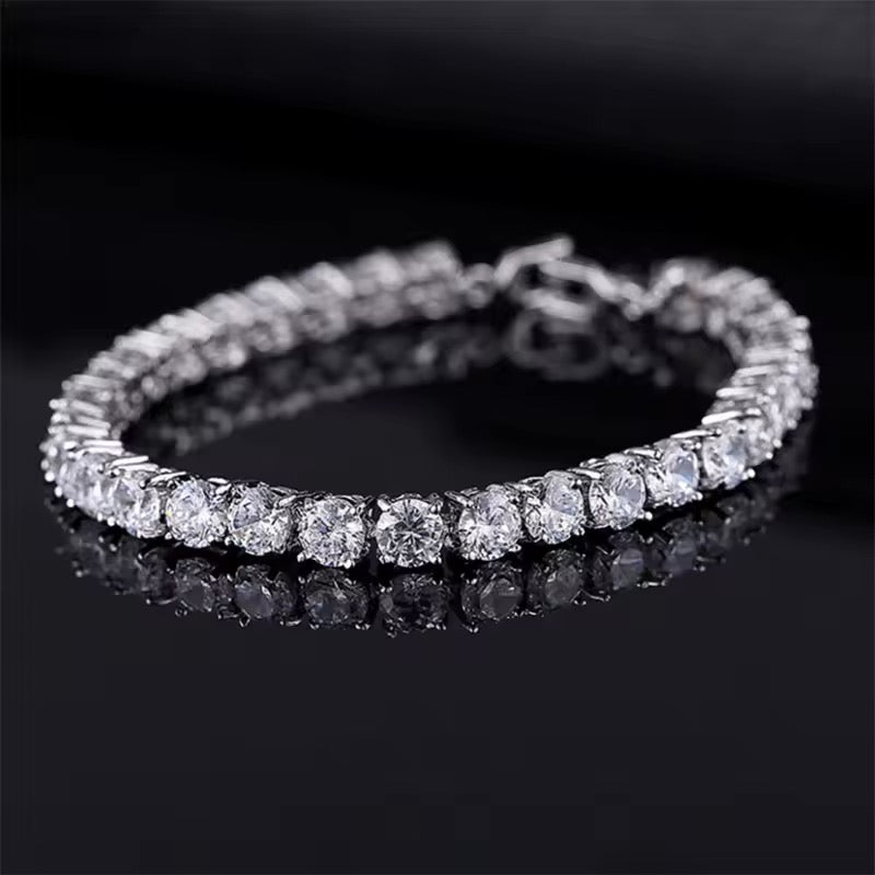 TENNIS BRACELET - STAINLESS STEEL (6-12 dagars leverans)
